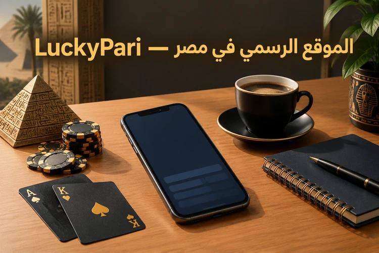 LuckyPari — الموقع الرسمي للكازينو والرهان الرياضي في مصر