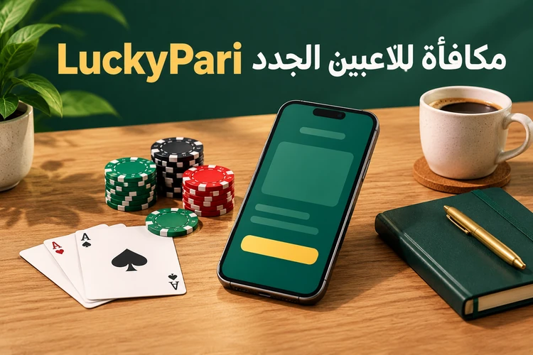 LuckyPari مكافأة للاعبين الجدد